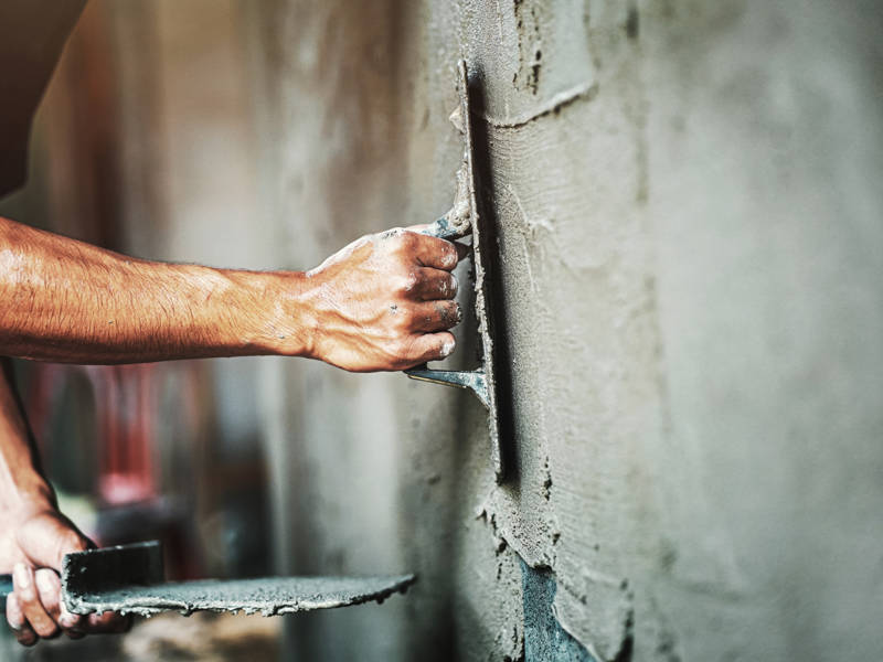 Plastering