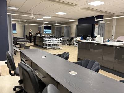 The Retreat Salons beauty area at Highbury Campus 