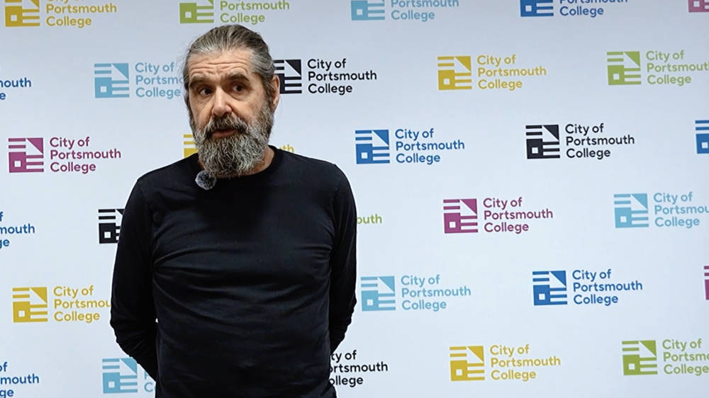 Steve Fitzgerald – Politics lecturer at City of Portsmouth College