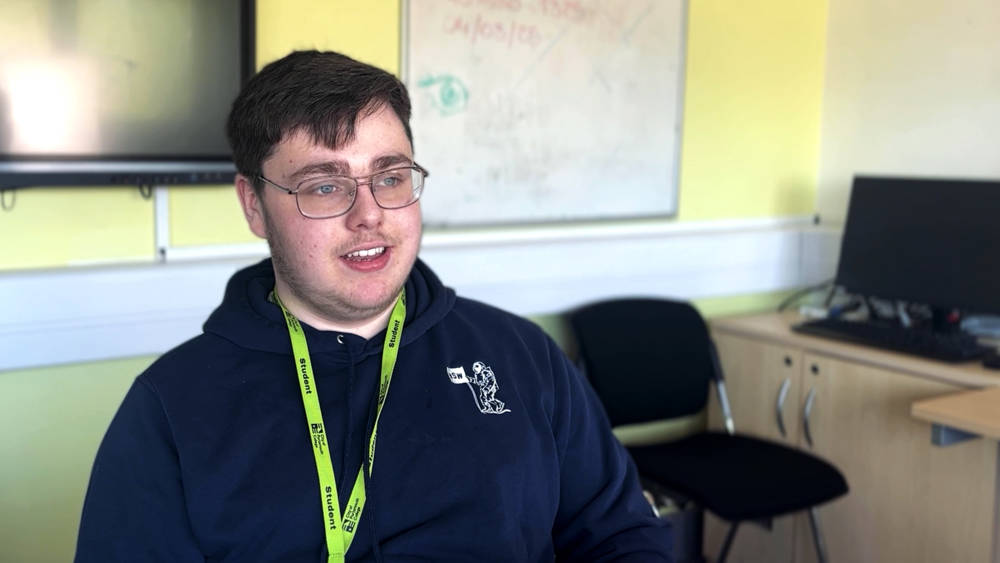 Charlie – Maths student from City of Portsmouth College.
