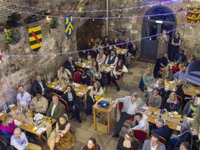 Guests at the COPC dinner at Square Tower Portsmouth