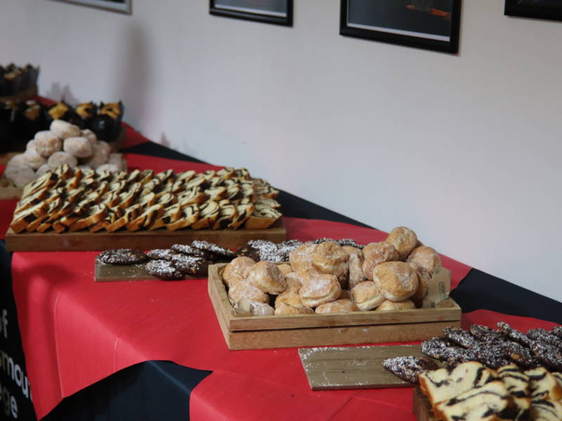 Delicious free cakes and refreshments at the Open Events.