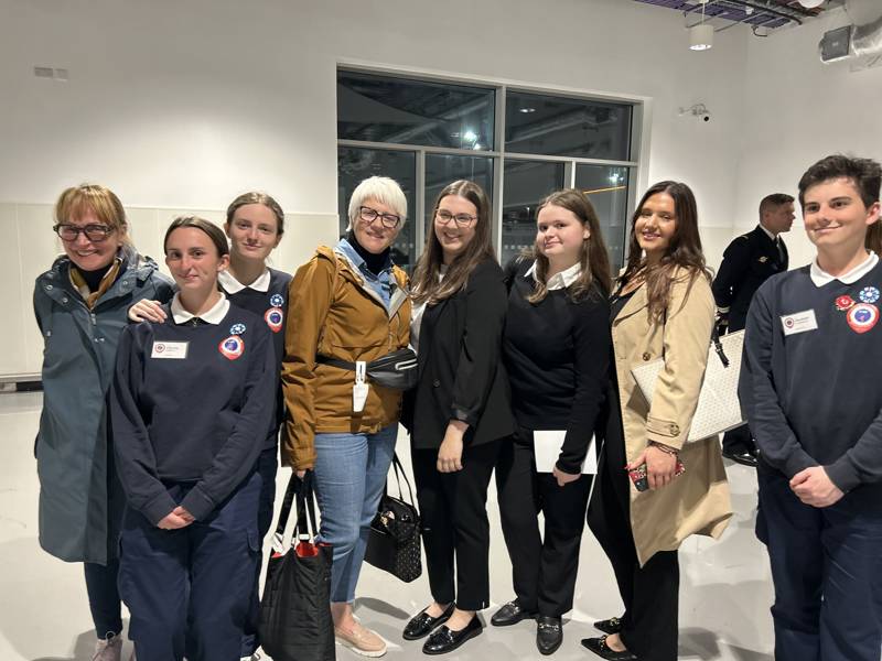 Travel & Tourism students at Portsmouth International Port