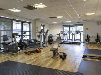 An open plan gym at City of Portsmouth College 
