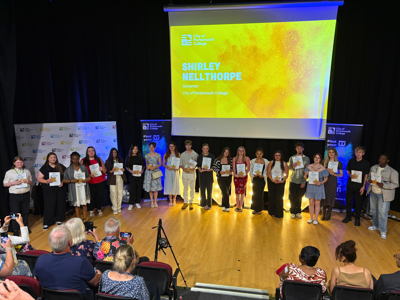 Vocational and Technical Award winners at Highbury Campus