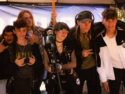 Victorious Festival - City of Portsmouth College band Caffeine Low