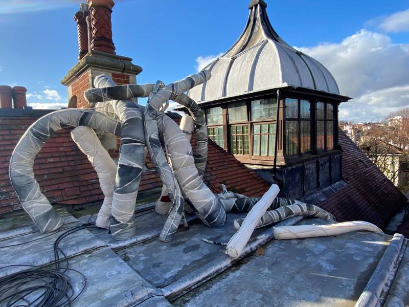 The winning roofscape design by City of Portsmouth College art student Ella Davenport.