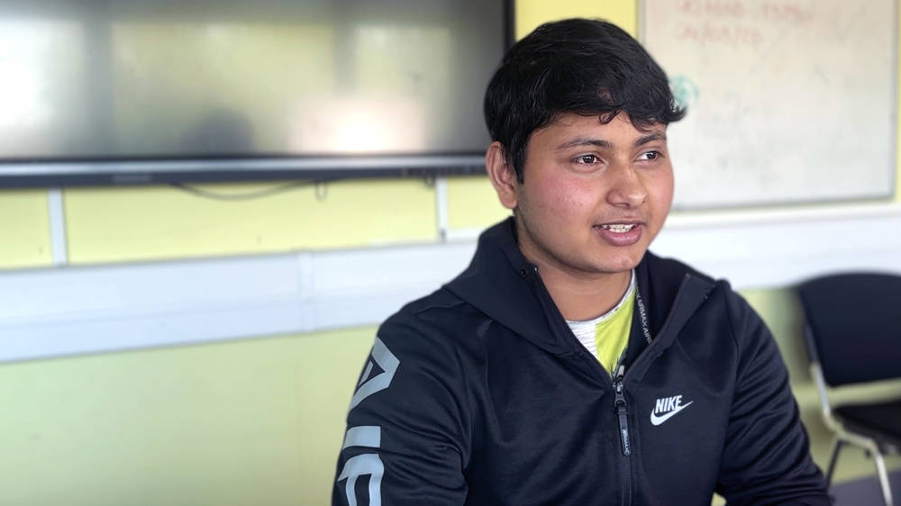 Binit – Business student at City of Portsmouth College